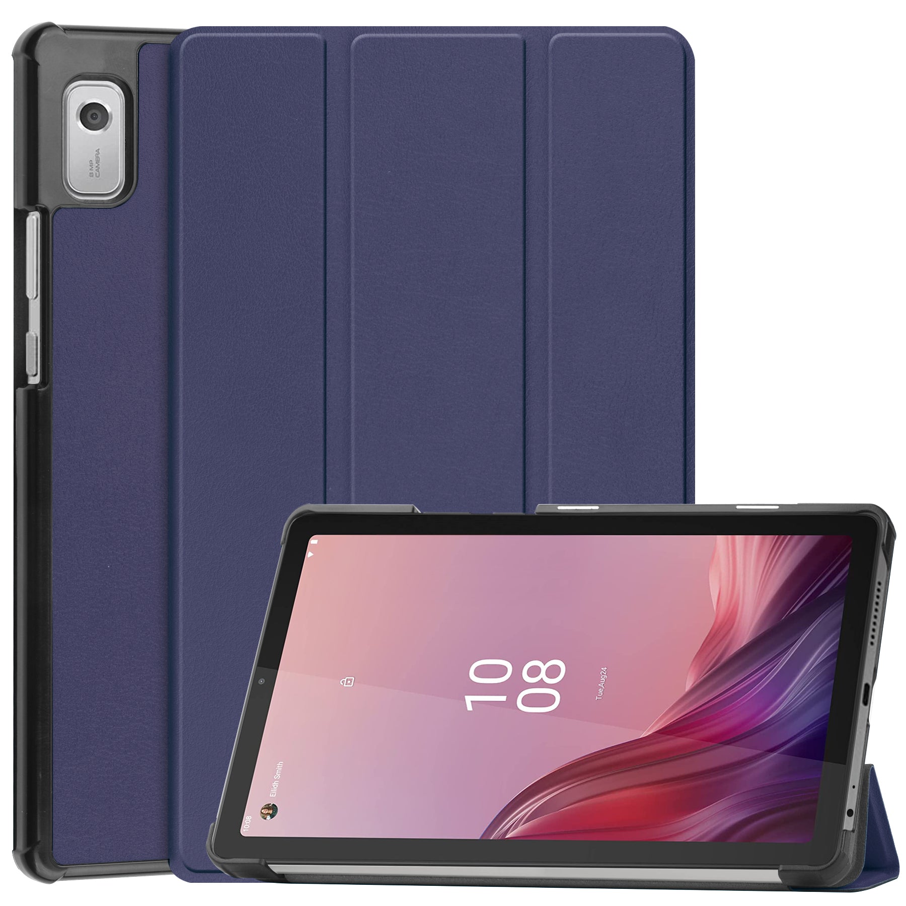 For Lenovo Tab M9 Anti-scratch PU Leather Tablet Case Tri-fold Stand Protective Cover For Lenovo Tab M9 Anti-scratch PU Leather Tablet Case Tri-fold Stand Protective Cover